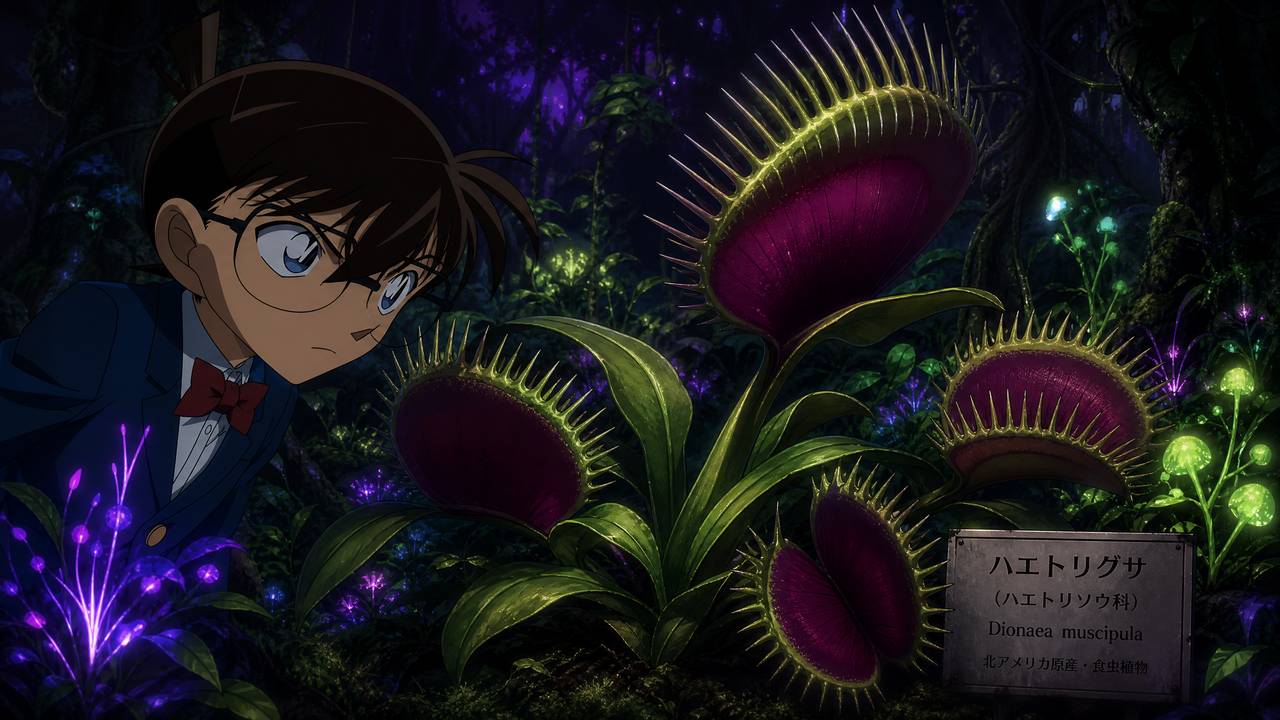 91【植物视频演示】食虫植物捕猎全过程 4K超清植物视频